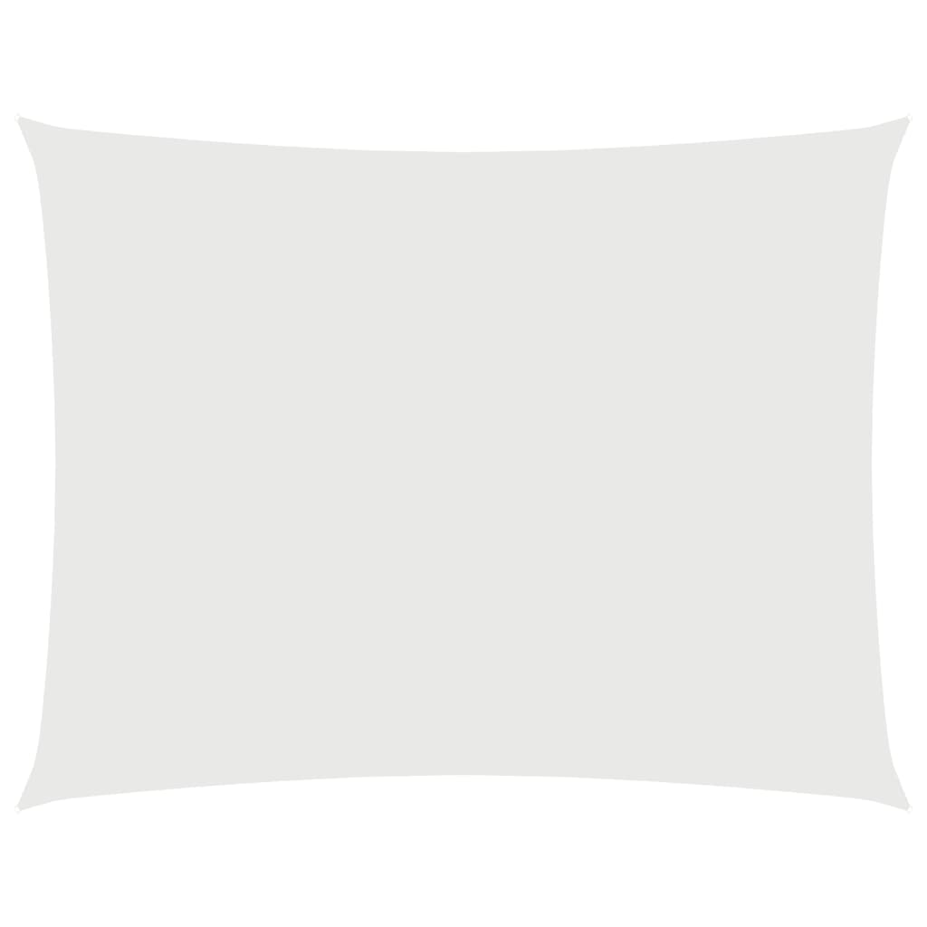 PETROMILA Stínící plachta oxfordská látka obdélníková 3,5 x 4,5 m bílá