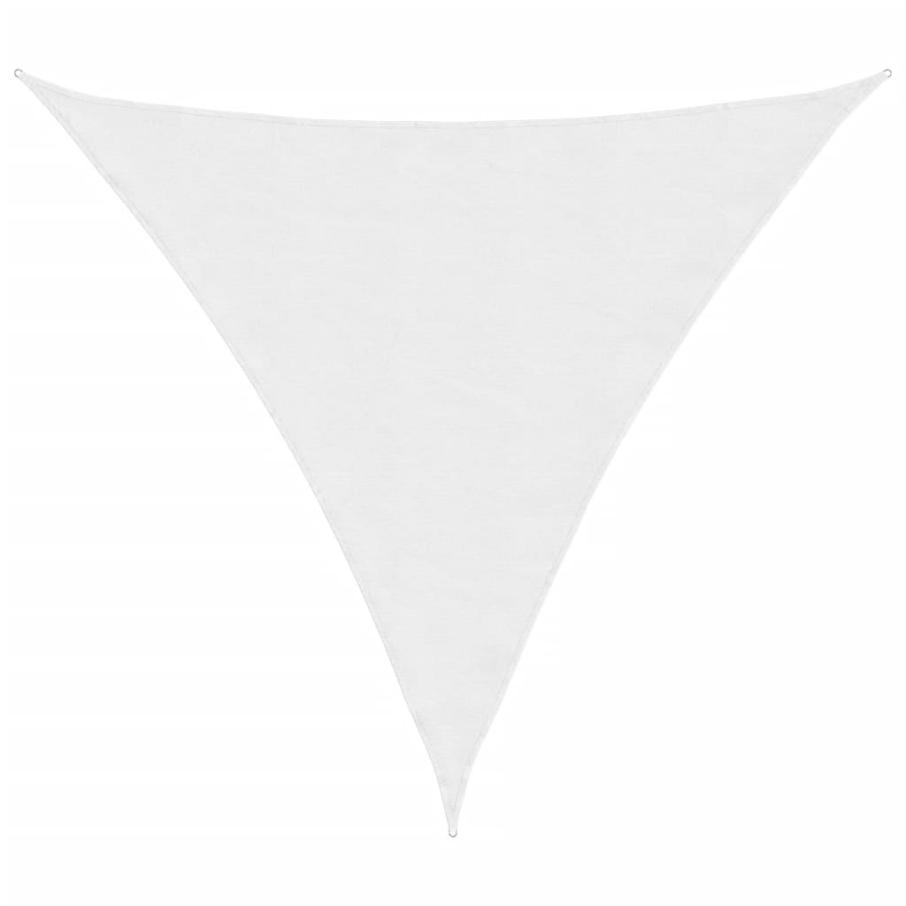 PETROMILA Stínící plachta oxfordská látka trojúhelník 3,6x3,6x3,6 m bílá