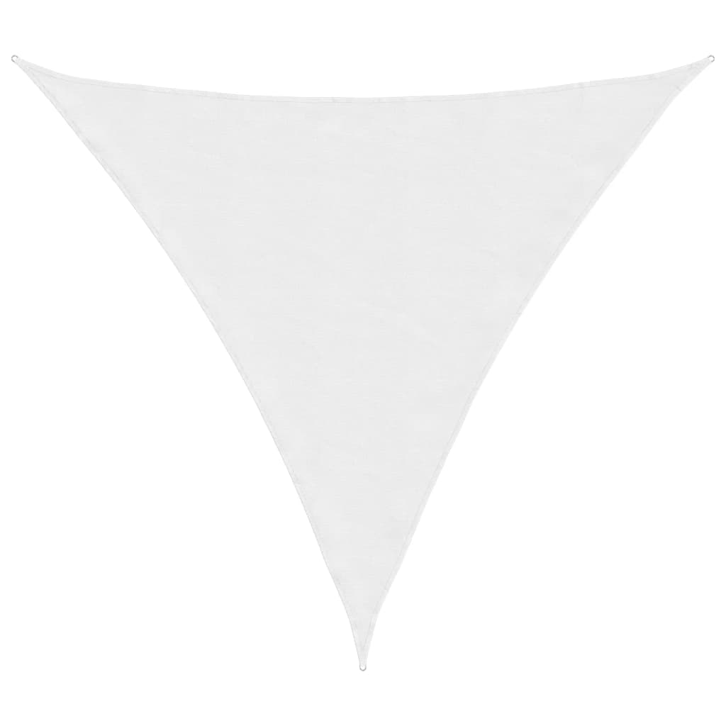 PETROMILA Stínící plachta oxfordská látka trojúhelník 4,5x4,5x4,5 m bílá