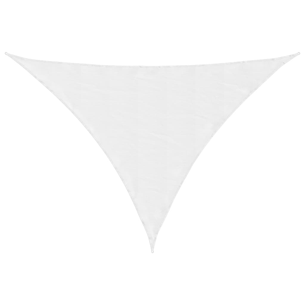 PETROMILA Stínící plachta oxfordská látka trojúhelníková 4 x 5 x 5 m bílá