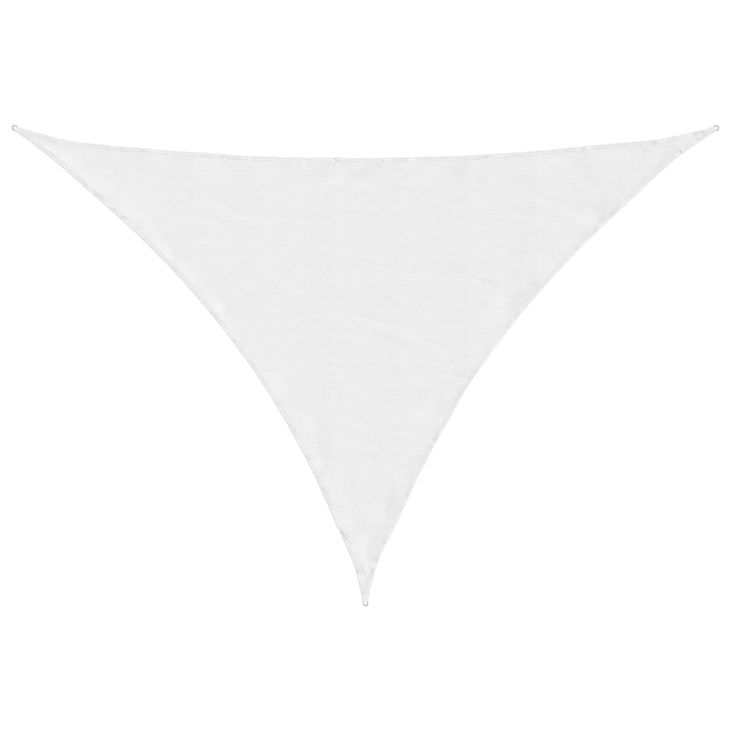 PETROMILA Stínící plachta oxfordská látka trojúhelníková 5 x 6 x 6 m bílá