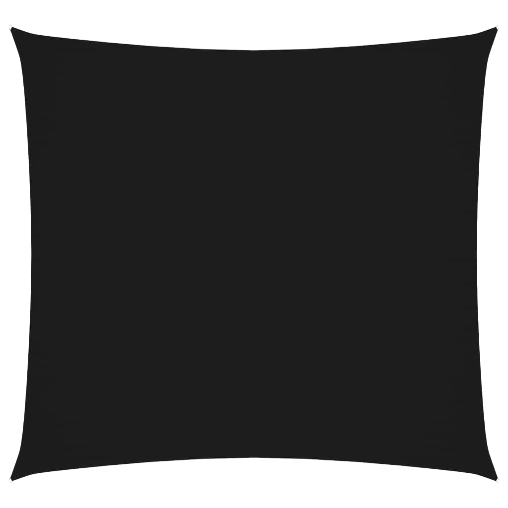 PETROMILA Stínící plachta oxfordská látka čtvercová 3,6 x 3,6 m černá