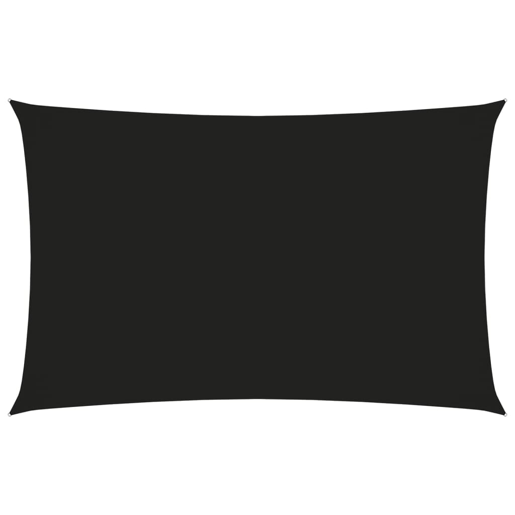 PETROMILA Stínící plachta oxfordská látka obdélníková 2 x 5 m černá