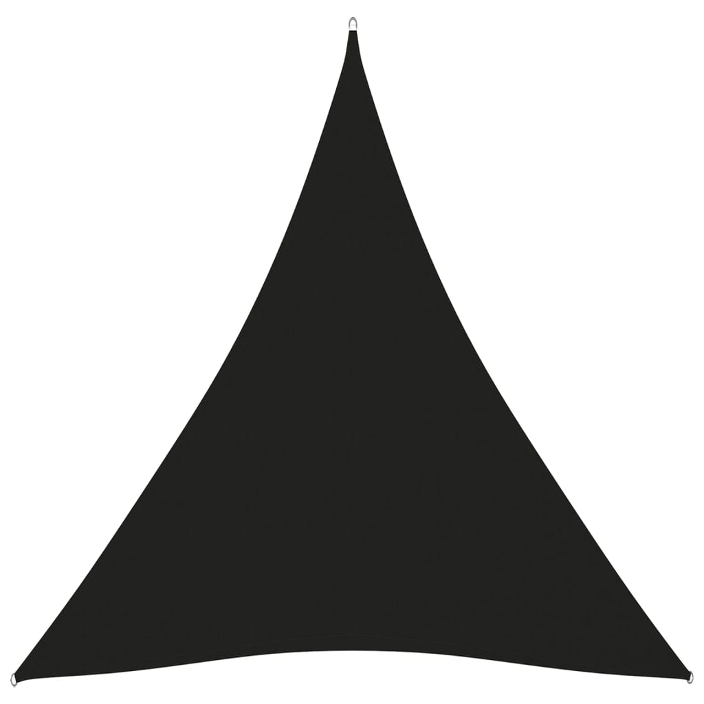 PETROMILA Stínící plachta oxfordská látka trojúhelníková 4x5x5 m černá