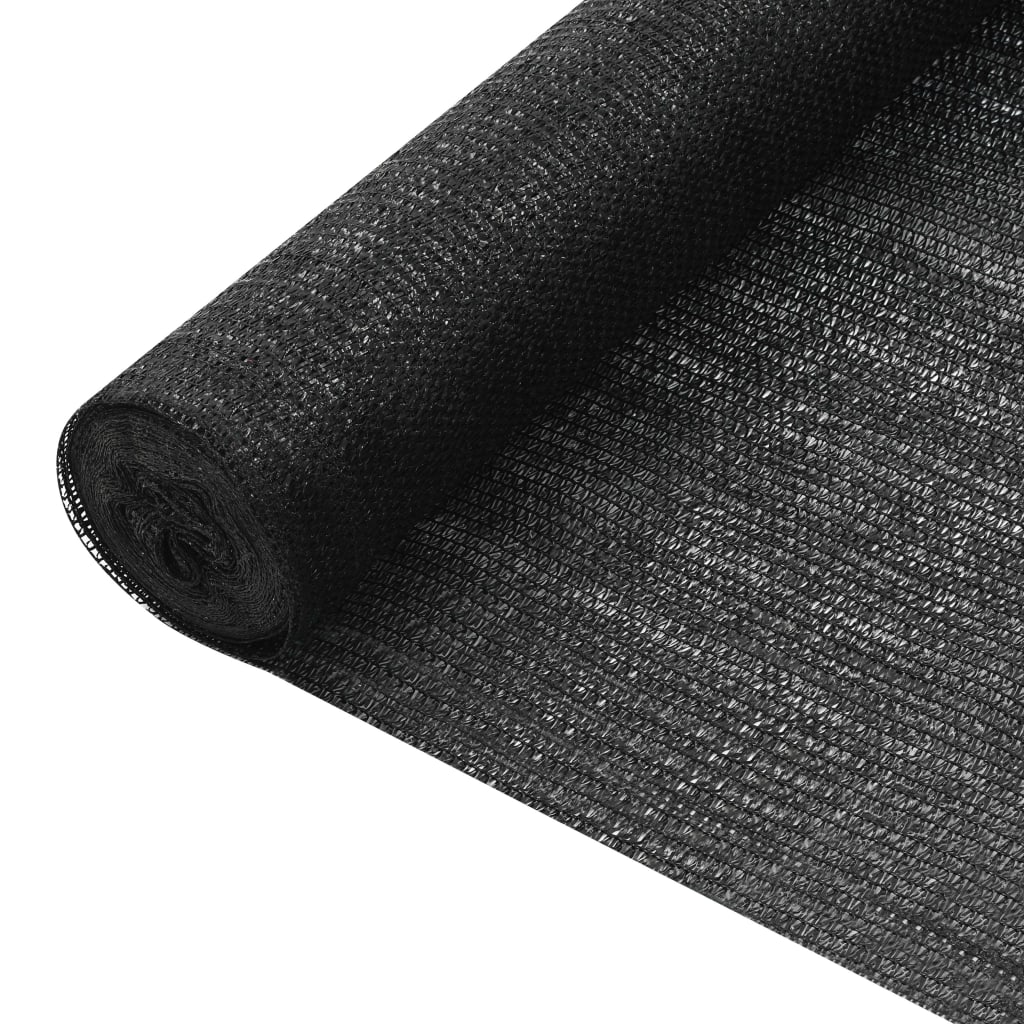 PETROMILA Stínící tkanina černá 3,6 x 10 m HDPE 75 g/m²