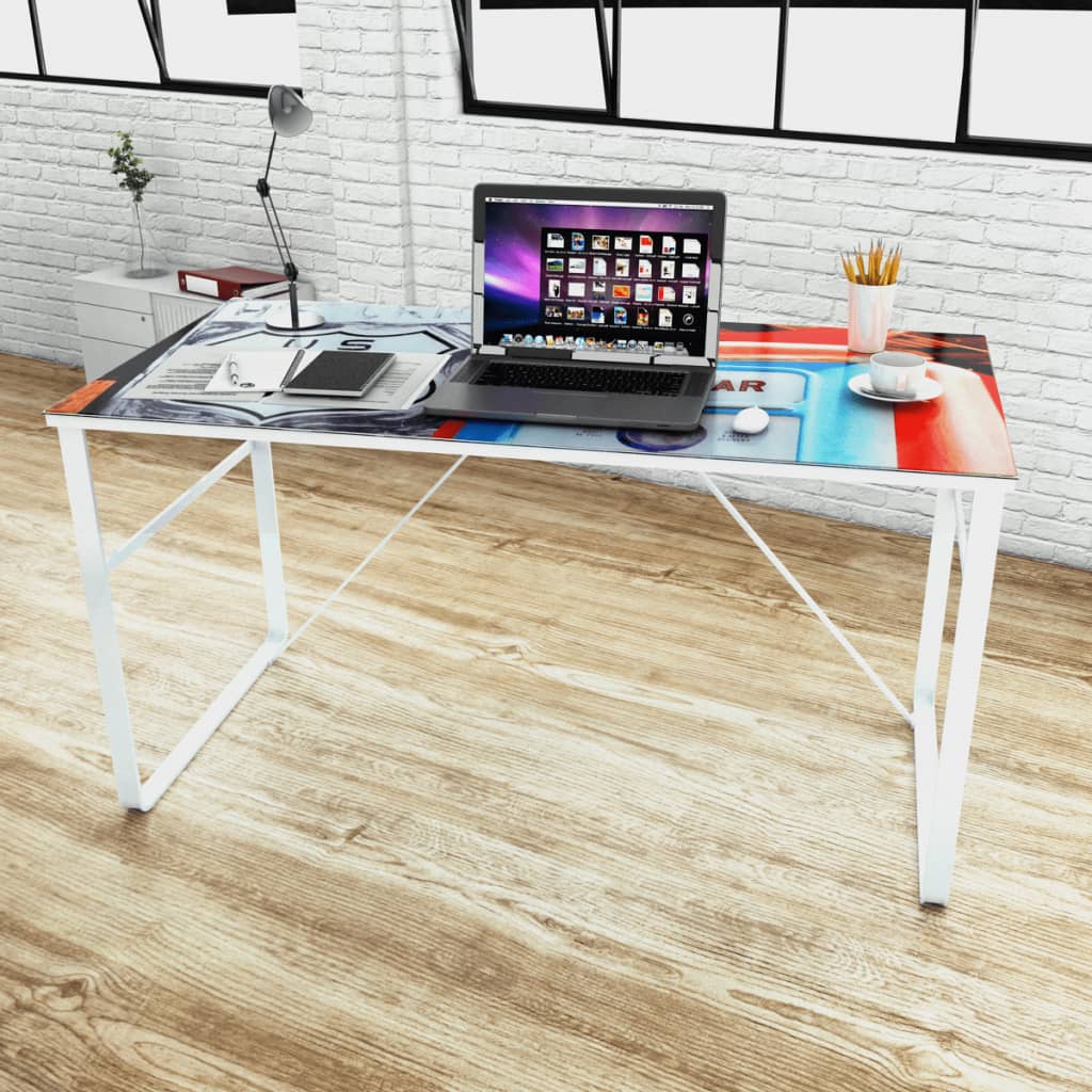 PETROMILA Jedinečný obdélníkový psací stůl