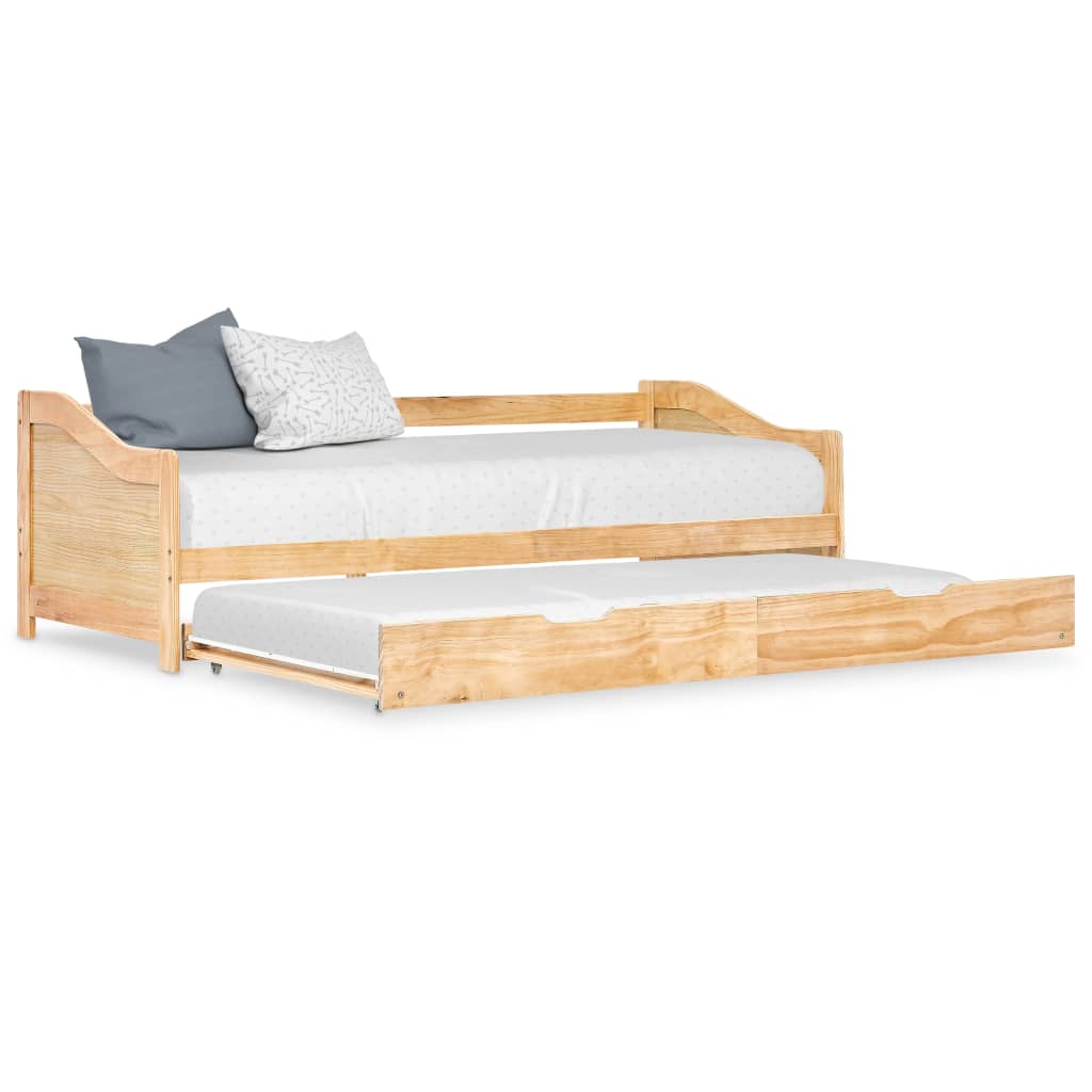 PETROMILA Rám vysouvací postele/pohovky borové dřevo 90 x 200 cm