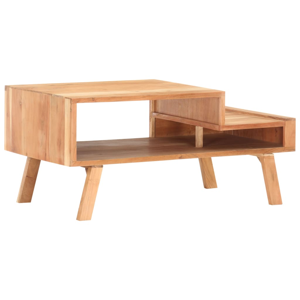 PETROMILA Konferenční stolek 100 x 50 x 45 cm masivní akáciové dřevo