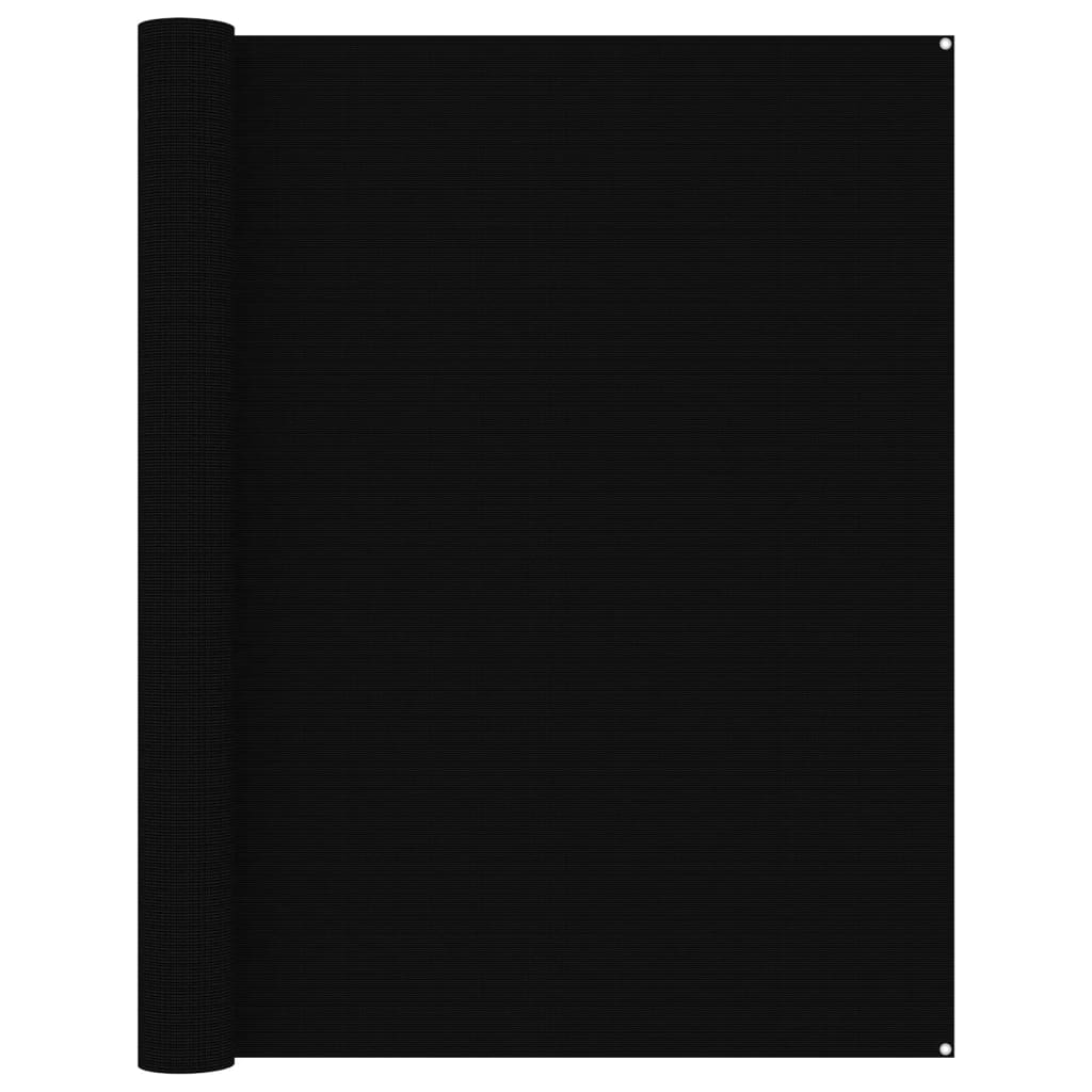 PETROMILA Koberec do stanu 250 x 400 cm černý