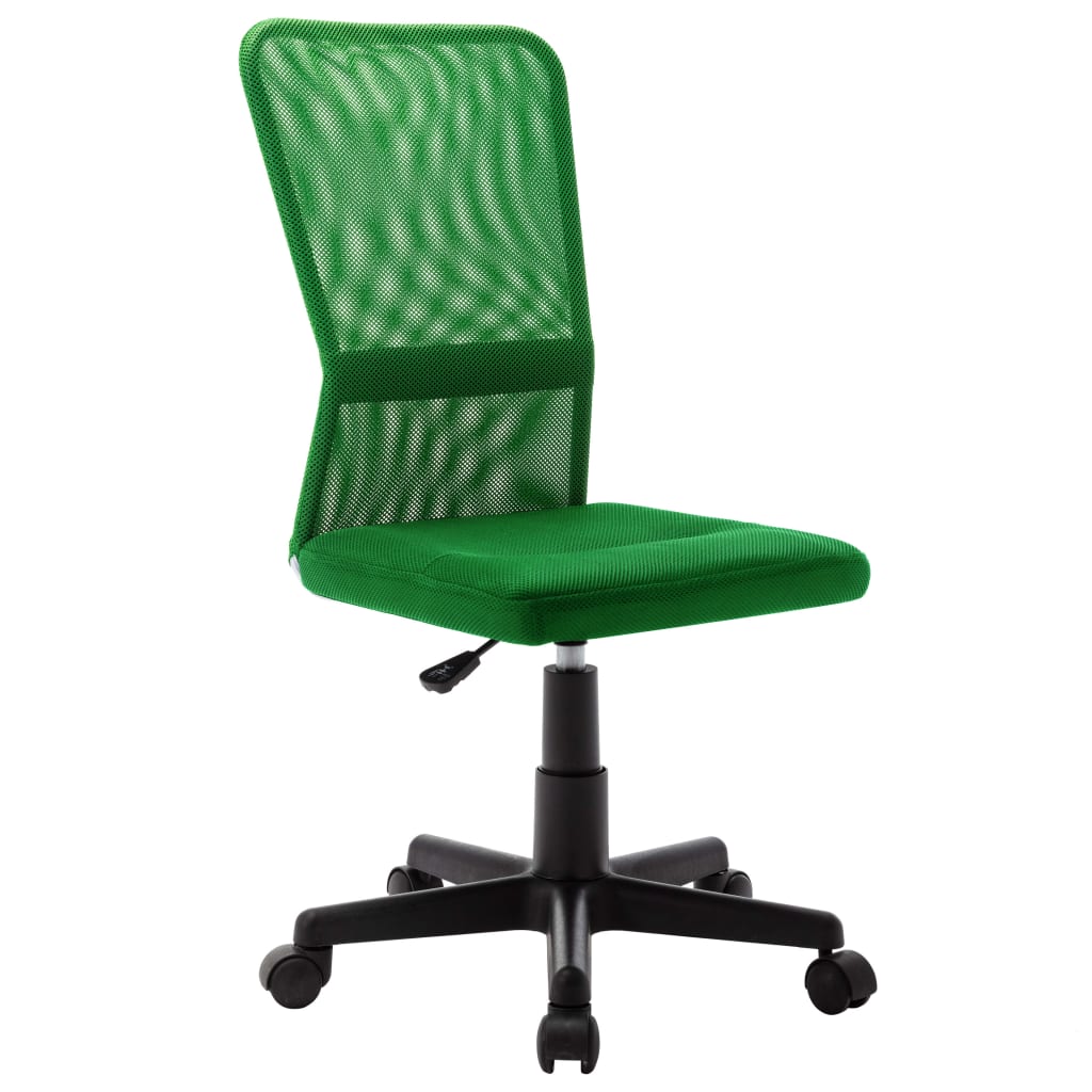 PETROMILA Kancelářská židle zelená 44 x 52 x 100 cm síťovina textil