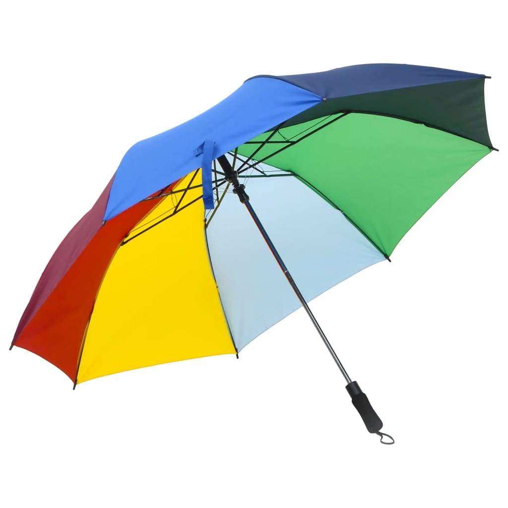 Automatický skládací deštník vícebarevný 124 cm