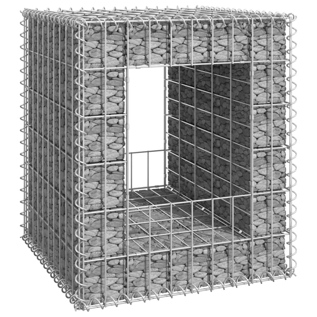 Gabionový sloupek 50 x 50 x 60 cm železo