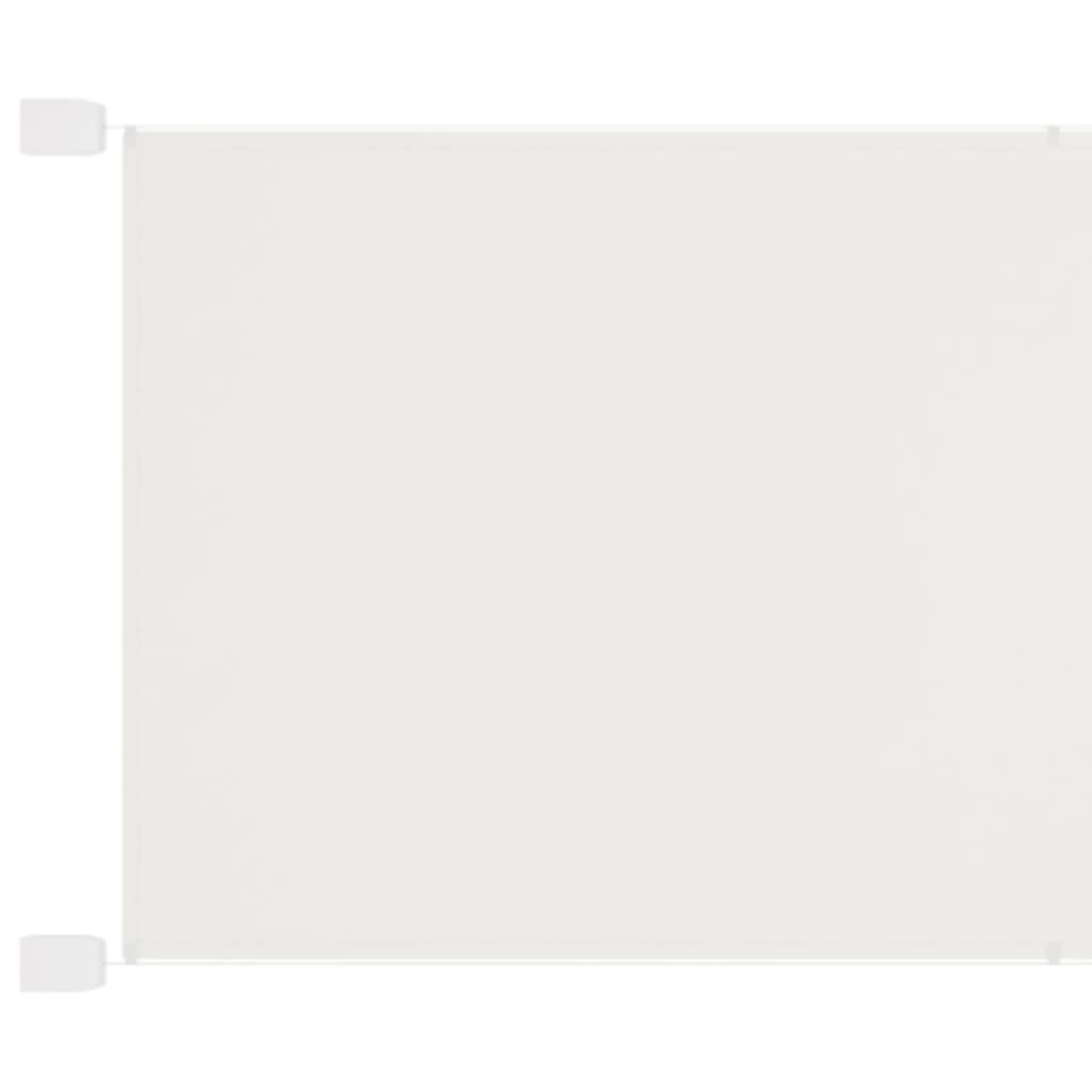 Vertikální markýza bílá 60 x 600 cm oxfordská látka