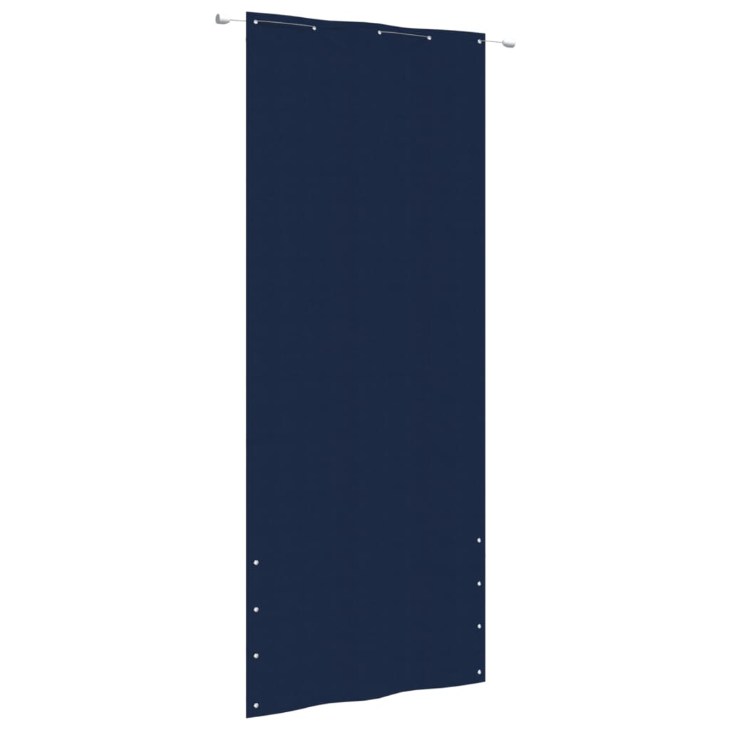 Balkónová zástěna modrá 100 x 240 cm oxfordská látka