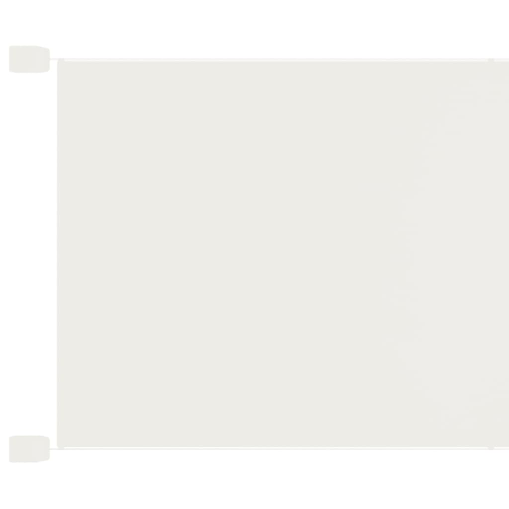 Vertikální markýza bílá 250 x 420 cm oxfordská látka
