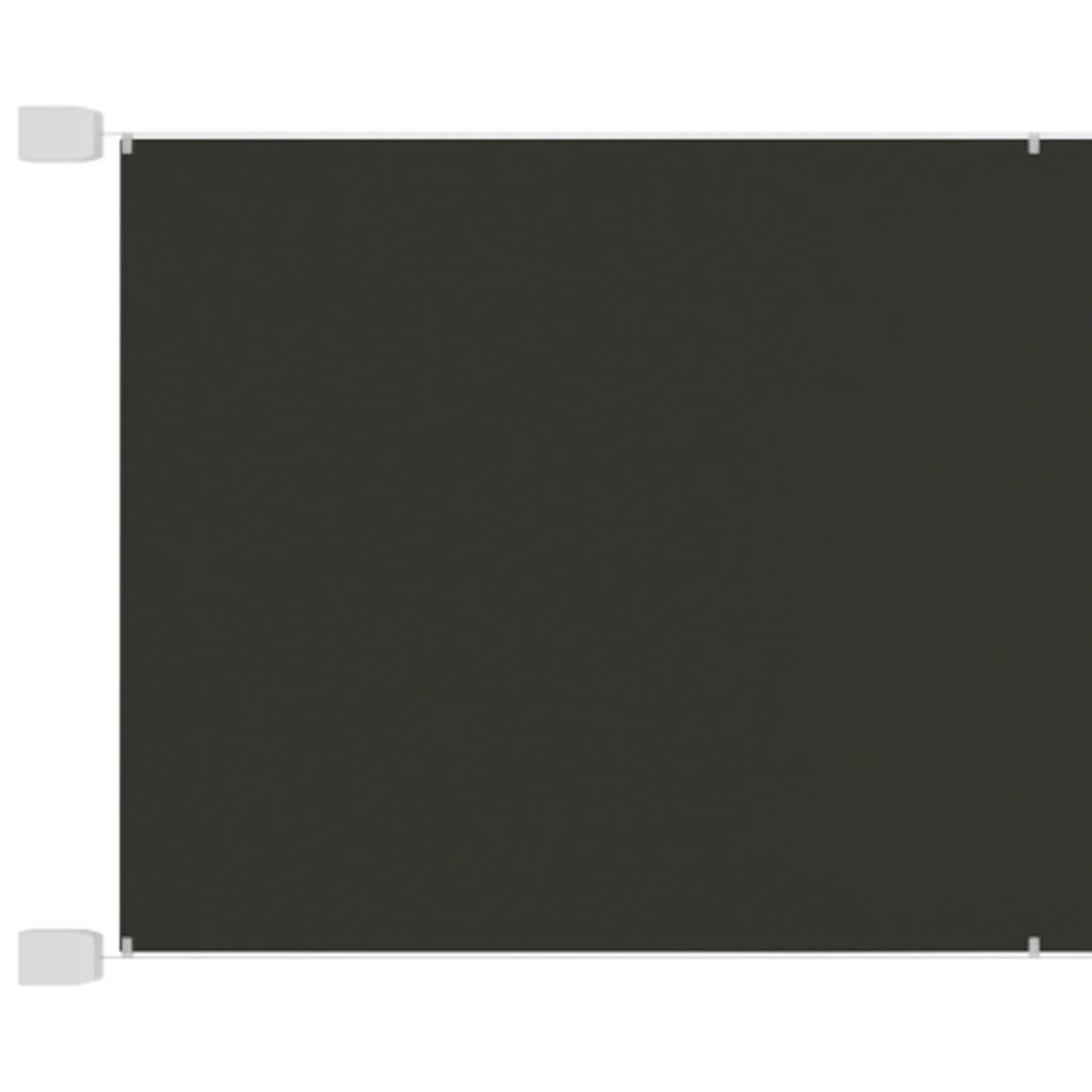 Vertikální markýza antracitová 60 x 800 cm oxfordská látka