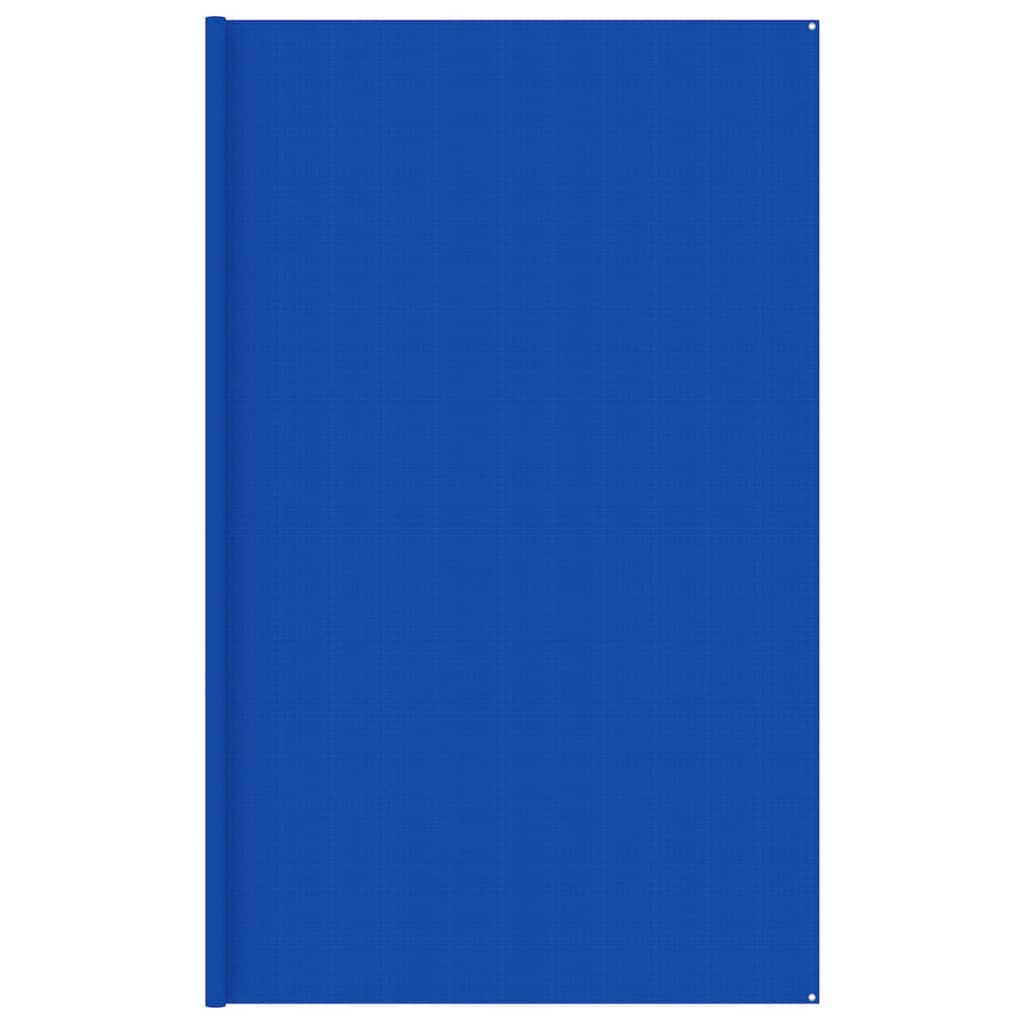 Koberec do stanu 400 x 500 cm modrý HDPE