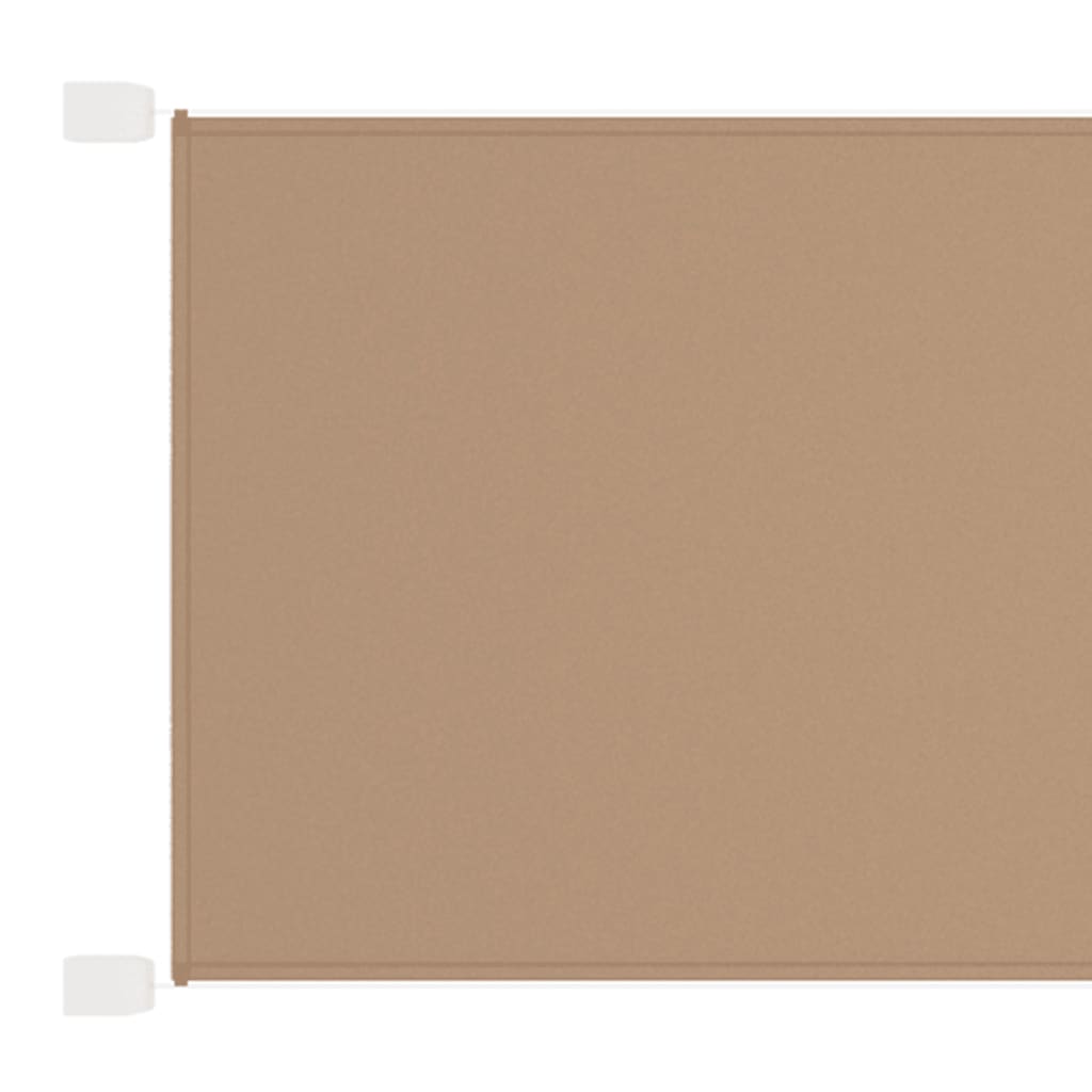 Vertikální markýza taupe 60 x 1 000 cm oxfordská látka