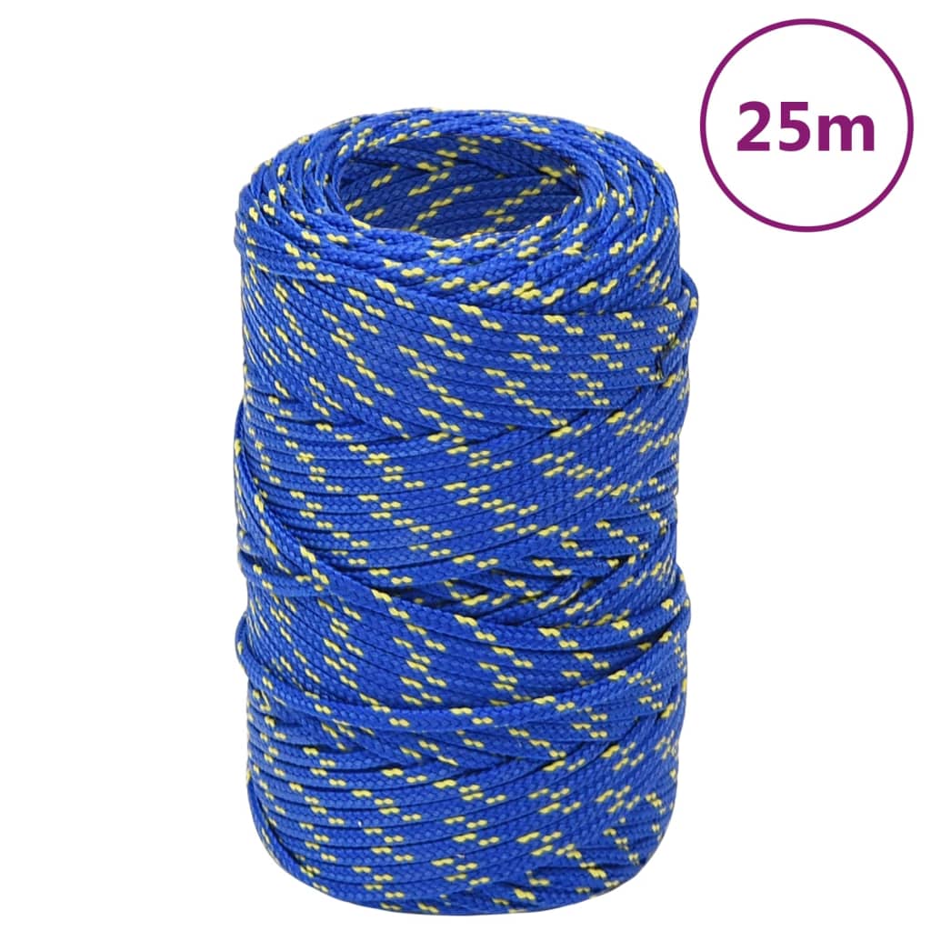 Lodní lano modré 2 mm 25 m polypropylen