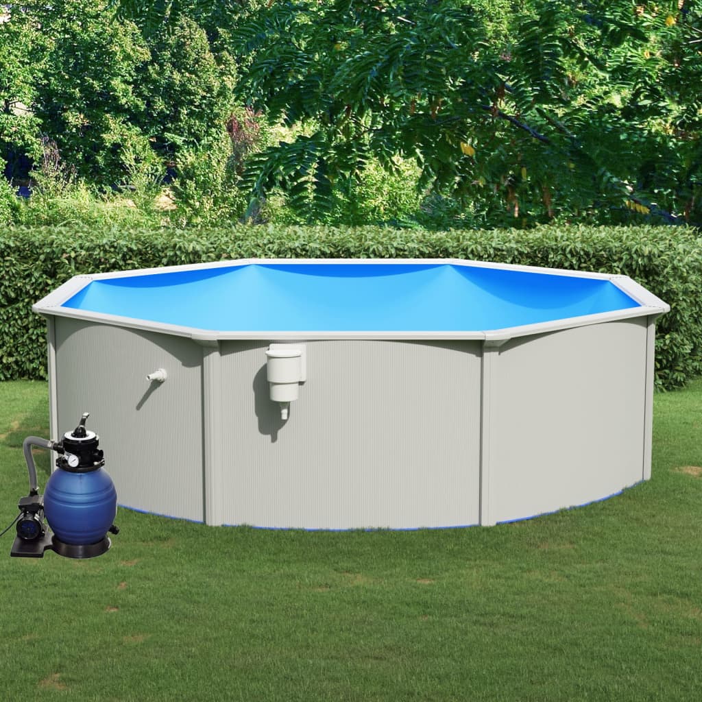 Bazén s pískovým filtračním čerpadlem 460 x 120 cm