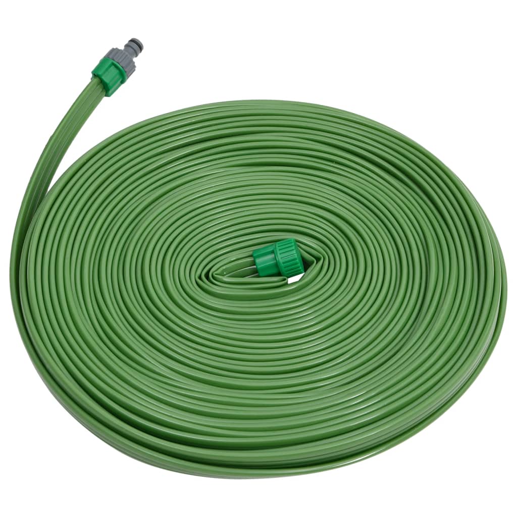 Zavlažovací hadice se 3 trubkami zelená 7,5 m PVC
