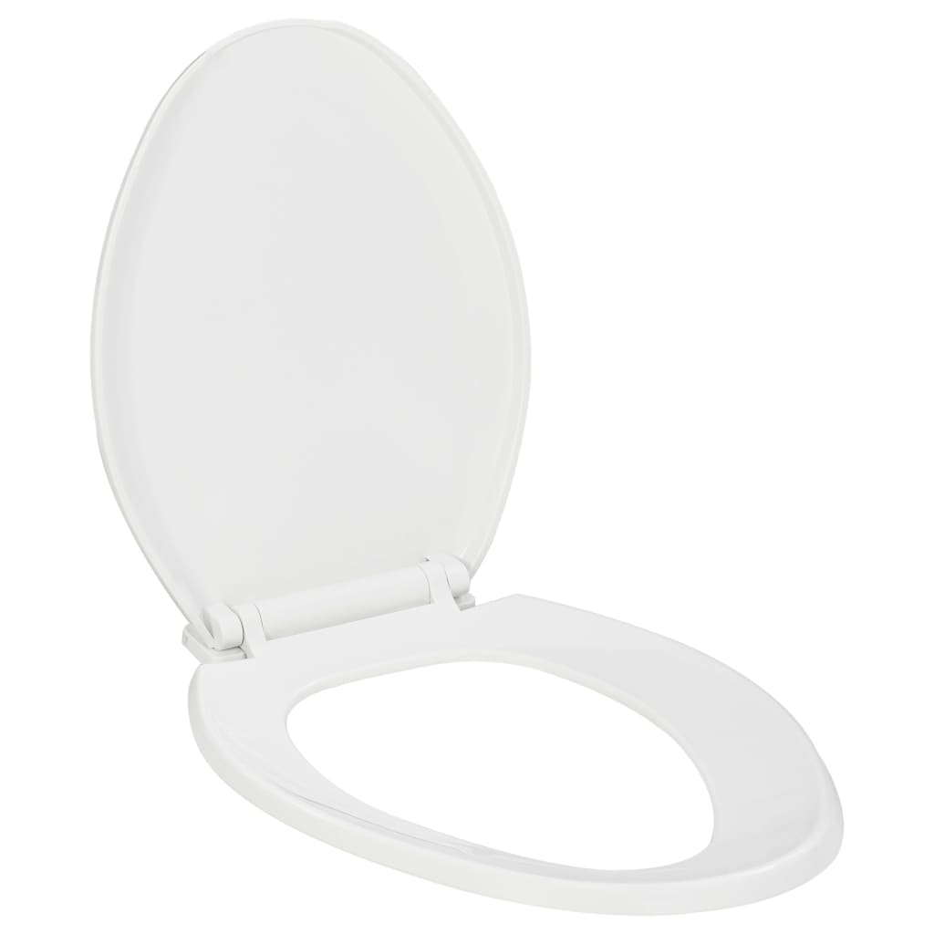Toaletní sedátko pomalé sklápění rychloupínací bílé