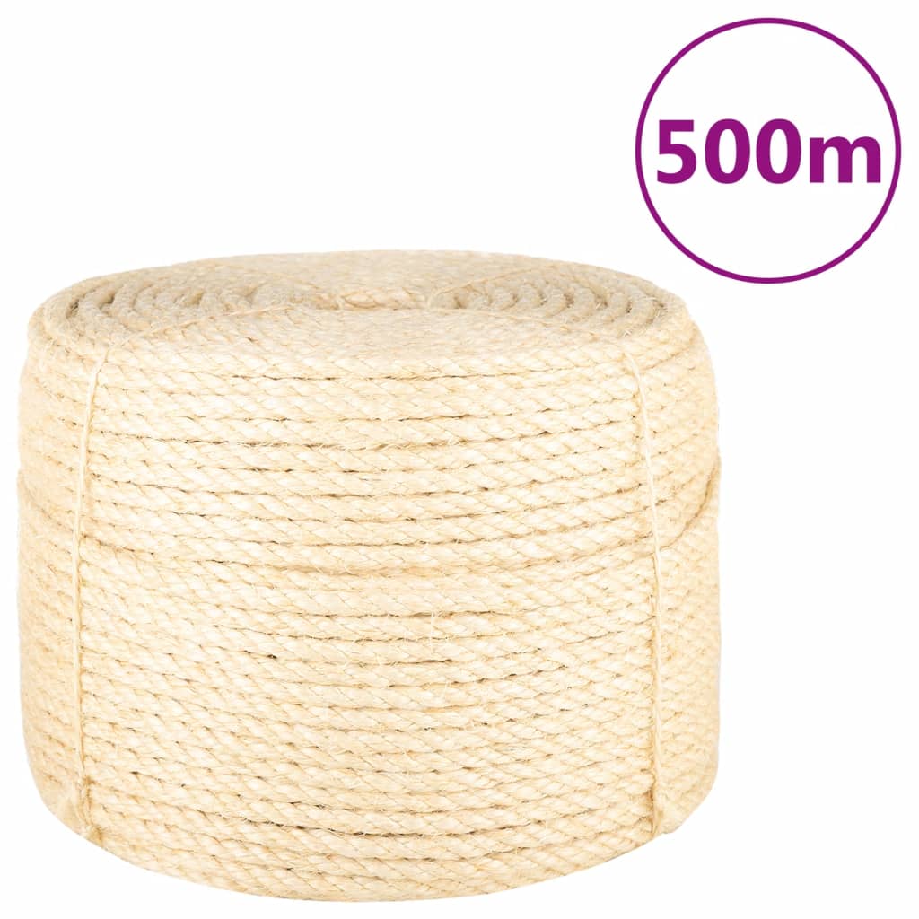 Provaz 100% sisal 10 mm 500 m