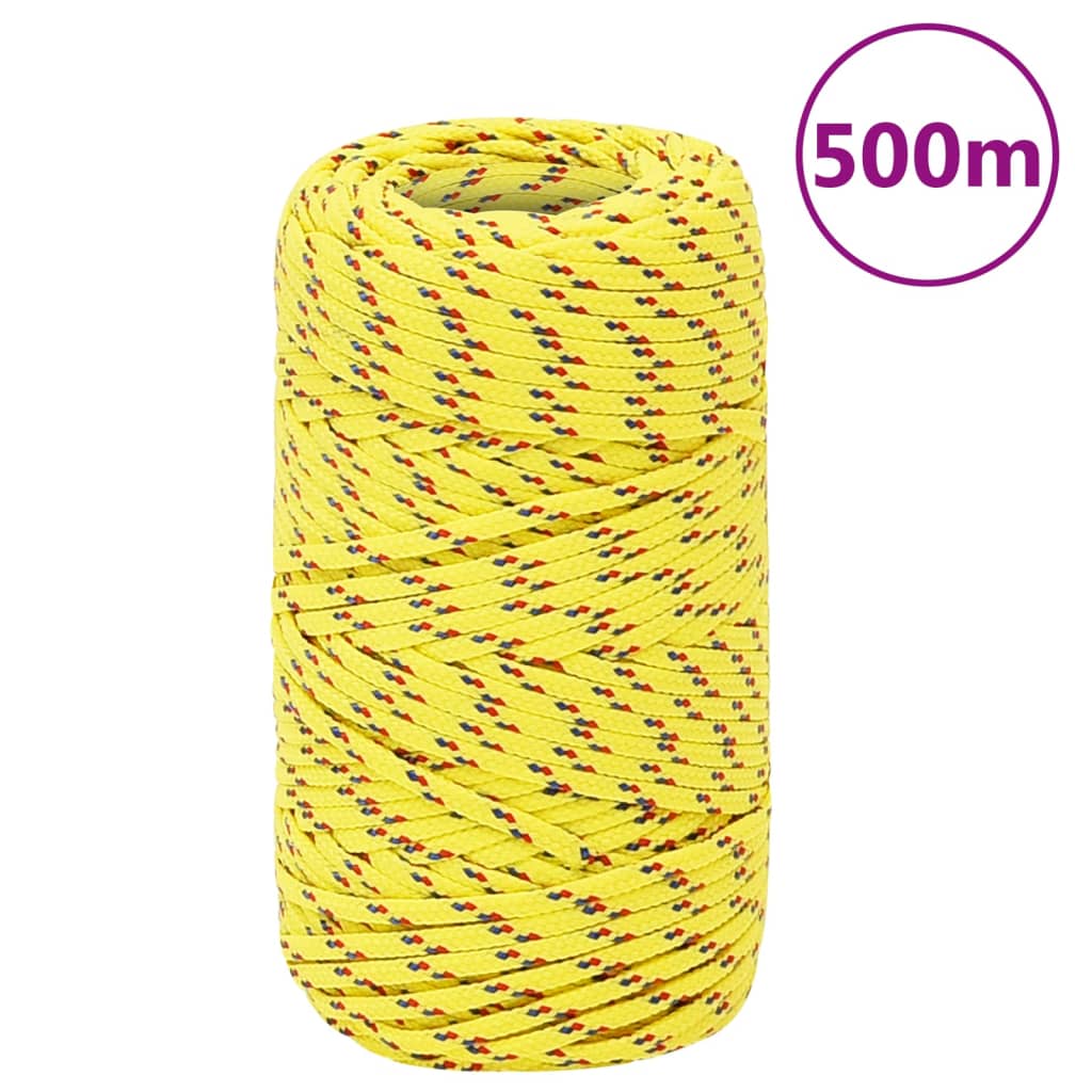 Lodní lano žluté 2 mm 500 m polypropylen