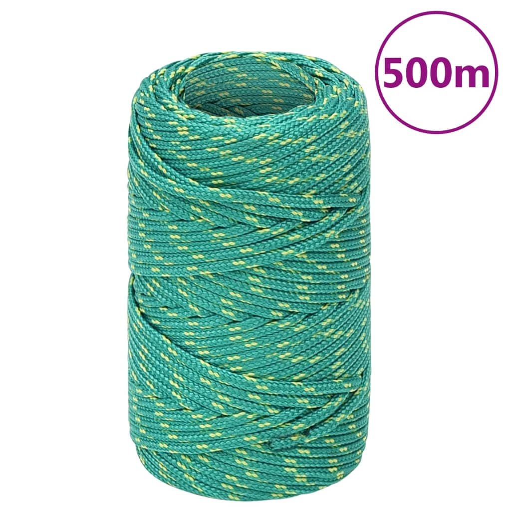 Lodní lano zelené 2 mm 500 m polypropylen