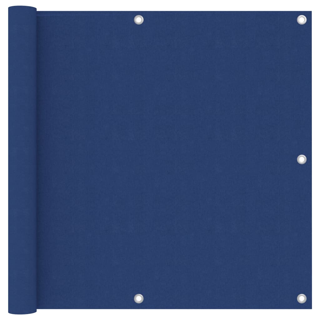 Balkónová zástěna modrá 90 x 400 cm oxfordská látka