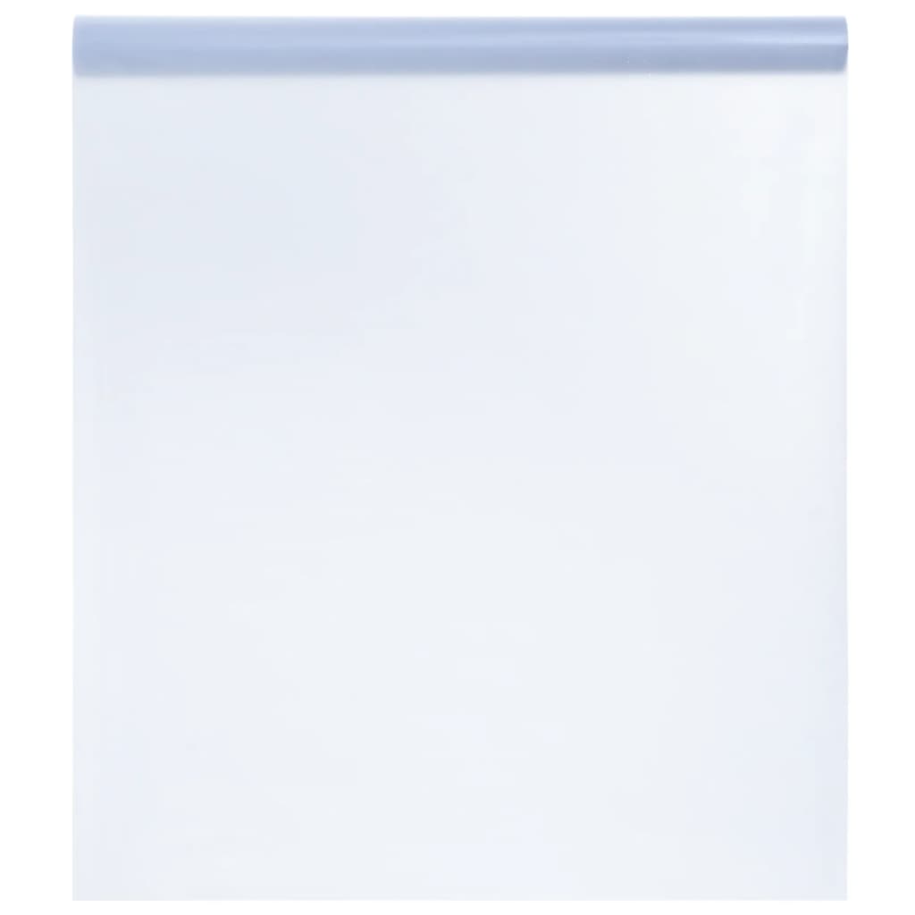 Okenní fólie statická matná průhledná šedá 60 x 2 000 cm PVC