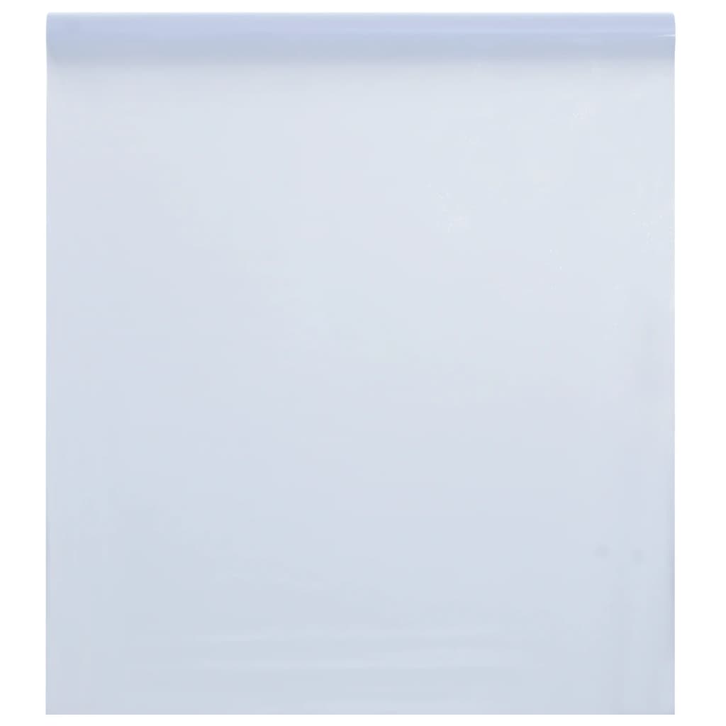 Okenní fólie statická matná průhledná bílá 45 x 500 cm PVC