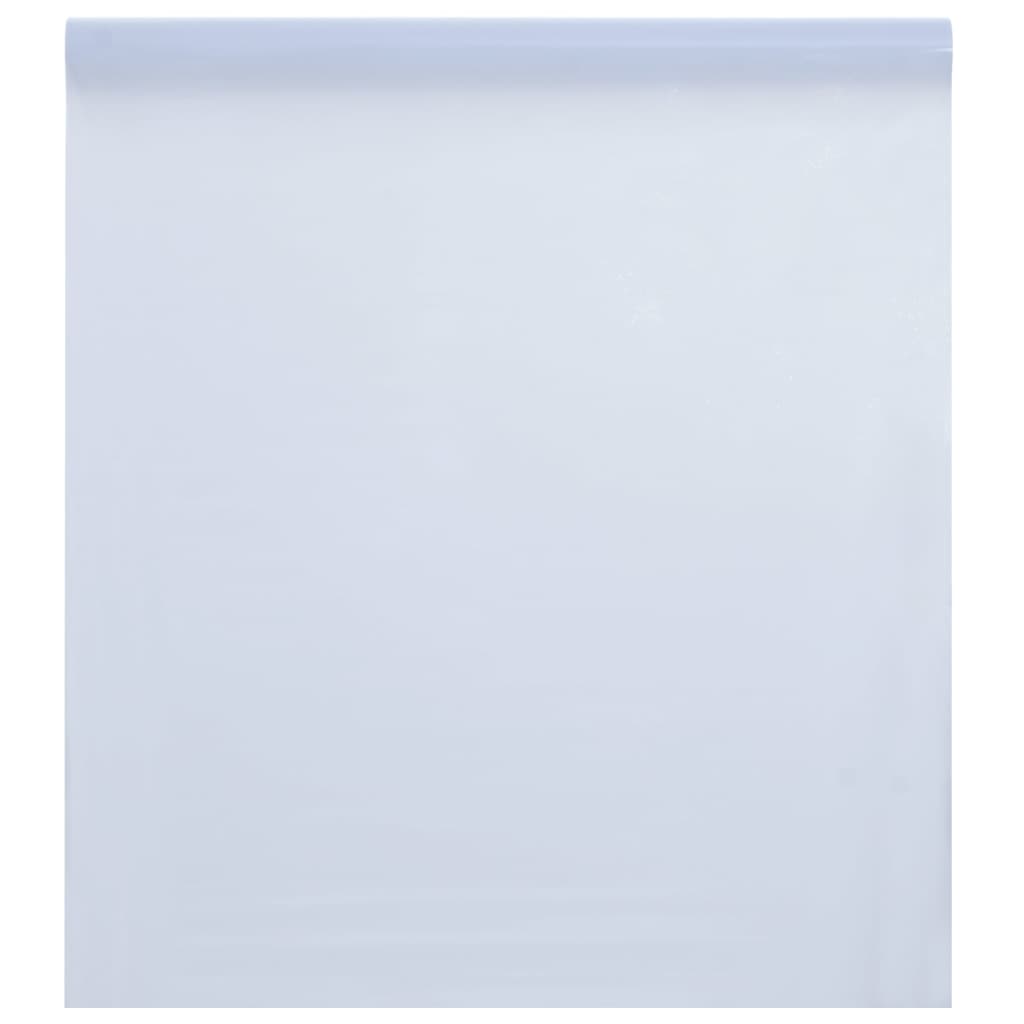 Okenní fólie statická matná průhledná bílá 60 x 2 000 cm PVC