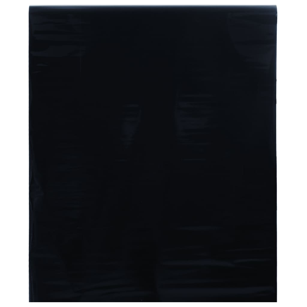Okenní fólie statická matná černá 45 x 1 000 cm PVC