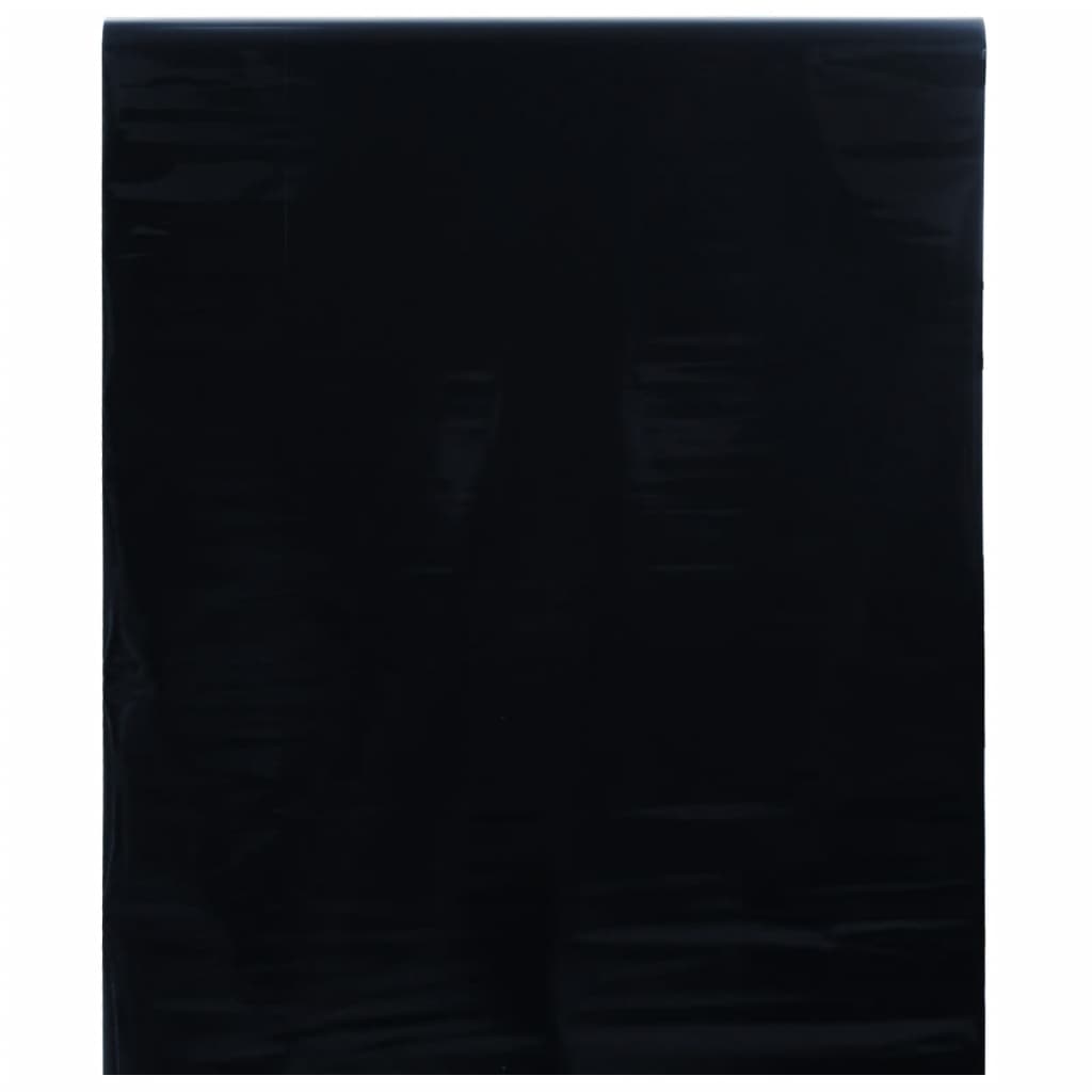 Okenní fólie statická matná černá 45 x 2 000 cm PVC