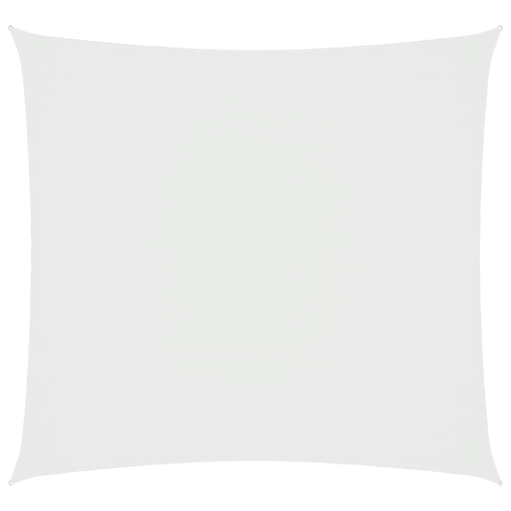 Stínící plachta oxfordská látka čtvercová 2 x 2 m bílá