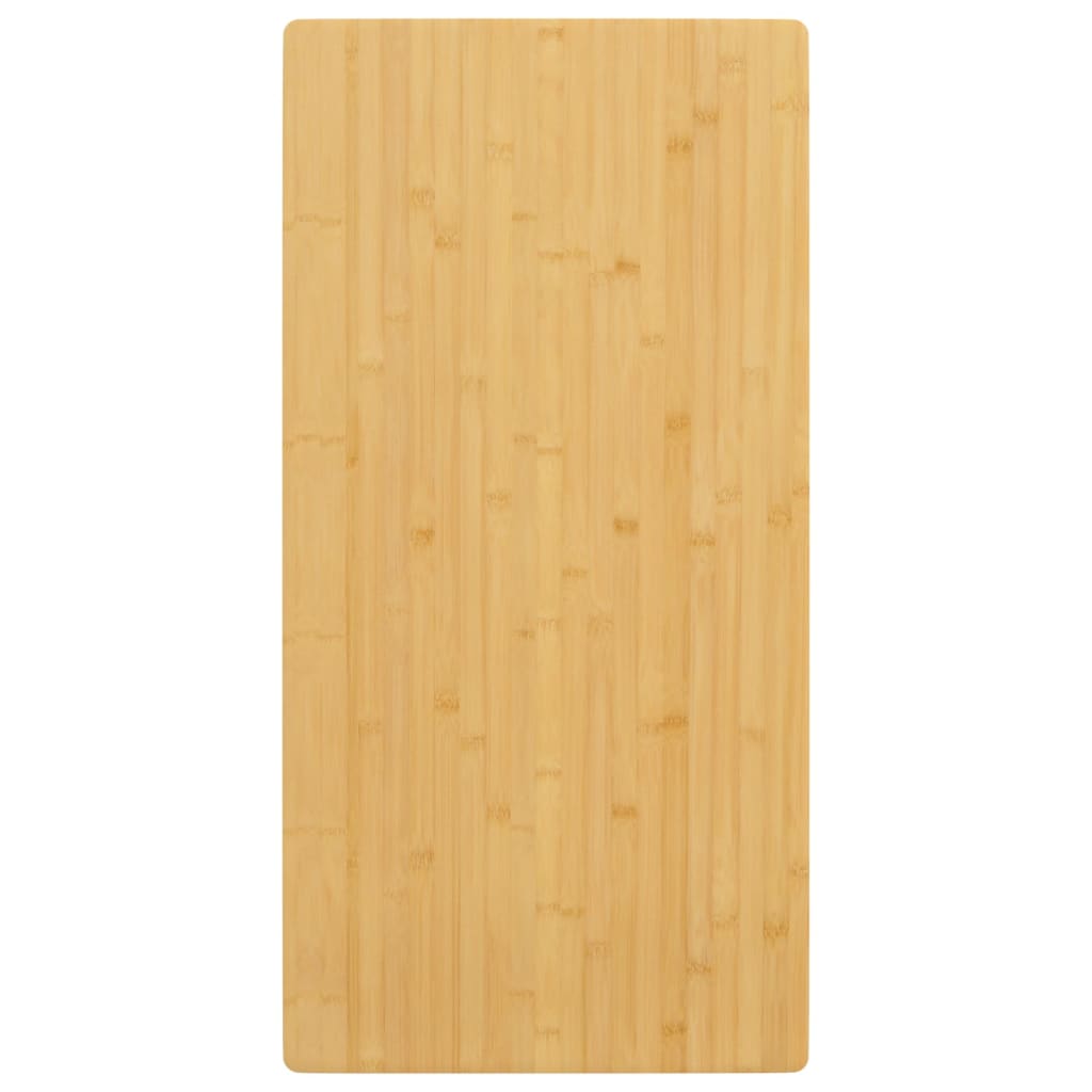 Stolní deska 50 x 100 x 2,5 cm bambus