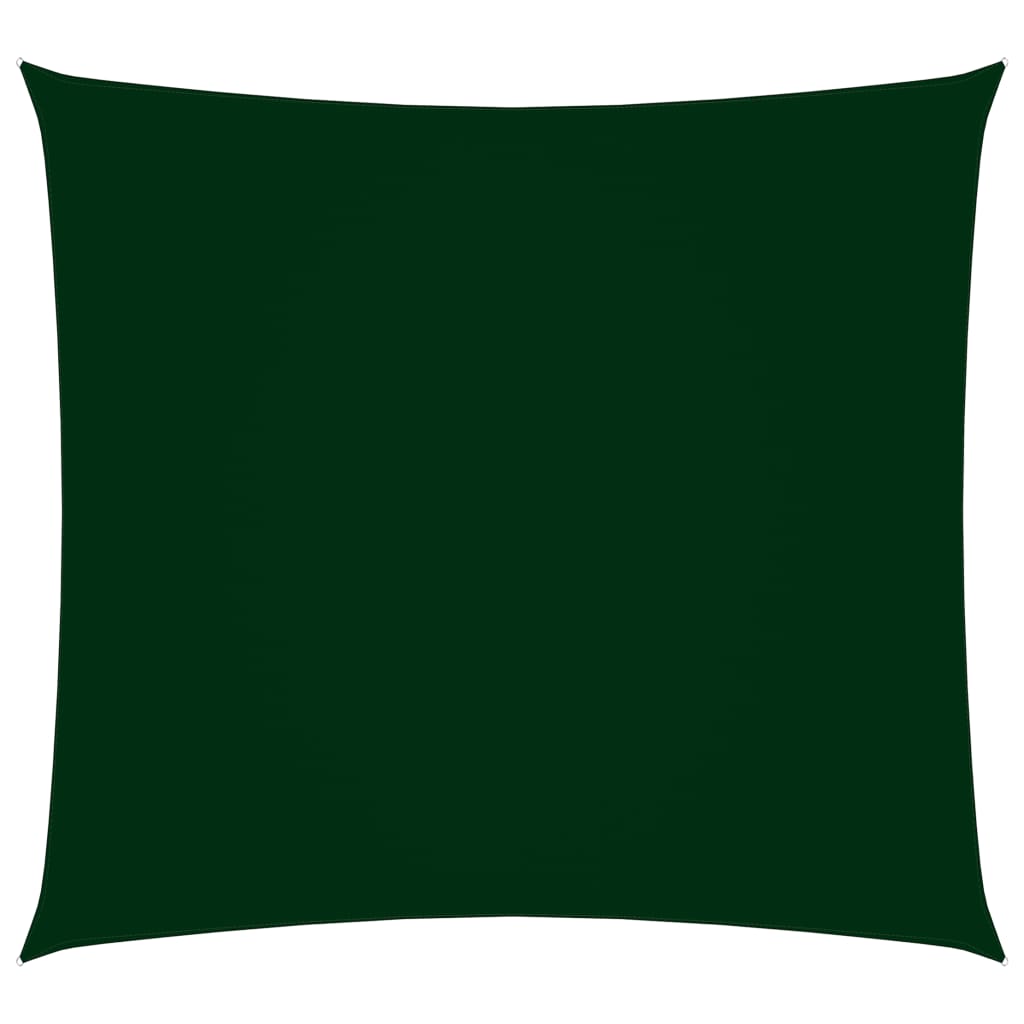 Stínící plachta oxfordská látka čtvercová 2 x 2 m tmavě zelená