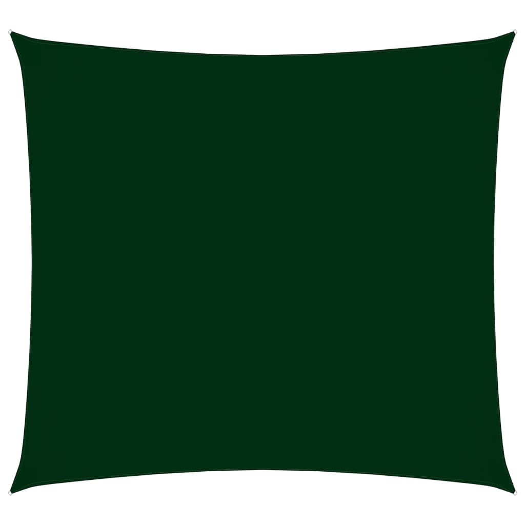 Stínící plachta oxfordská látka čtvercová 2,5x2,5m tmavě zelená