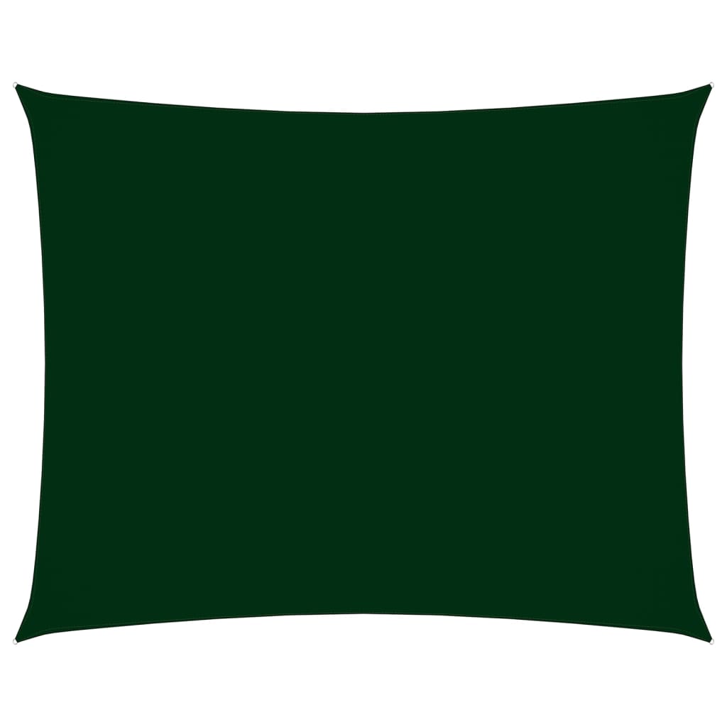 Stínící plachta oxfordská látka obdélník 2 x 3,5 m tmavě zelená