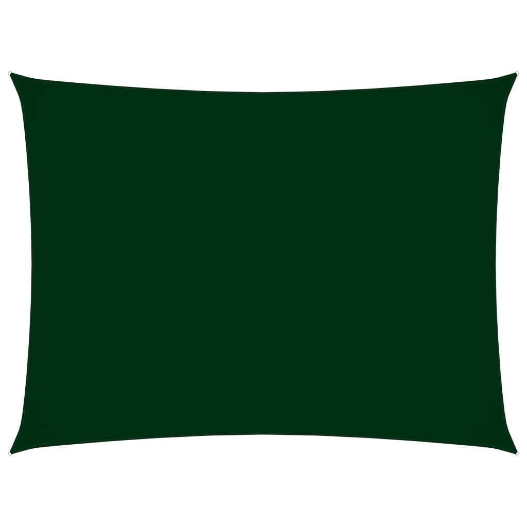 Stínící plachta oxfordská látka obdélník 2 x 4,5 m tmavě zelená