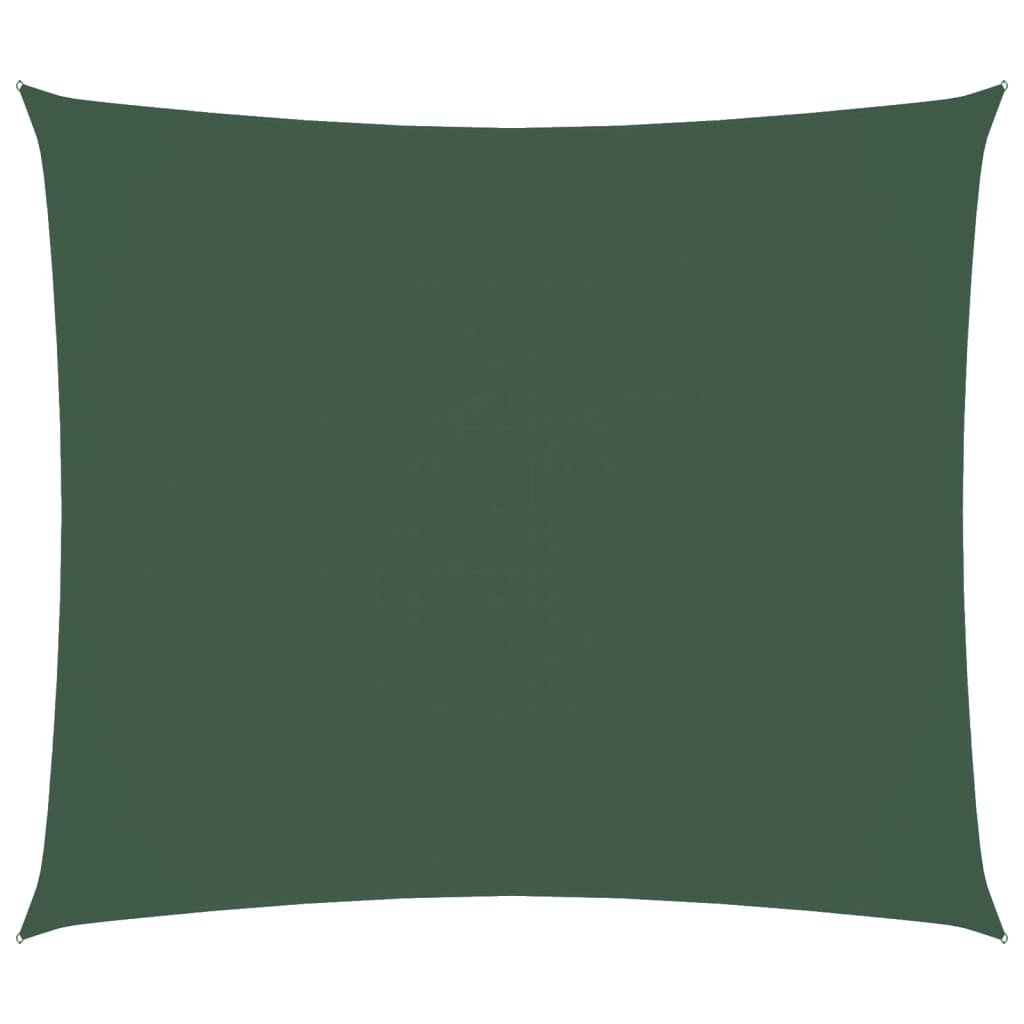 Stínící plachta oxfordská látka obdélník 2,5 x 3 m tmavě zelená