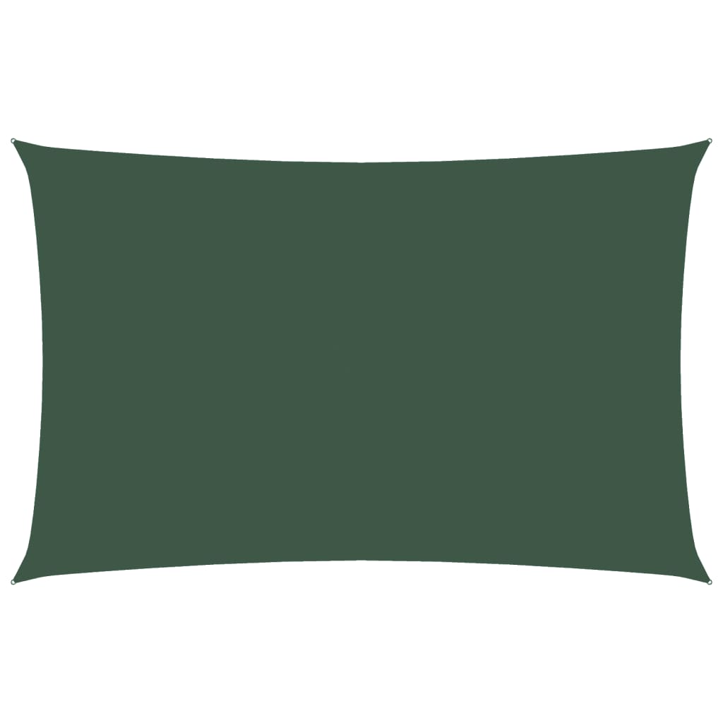 Stínící plachta oxfordská látka obdélník 2,5 x 5 m tmavě zelená