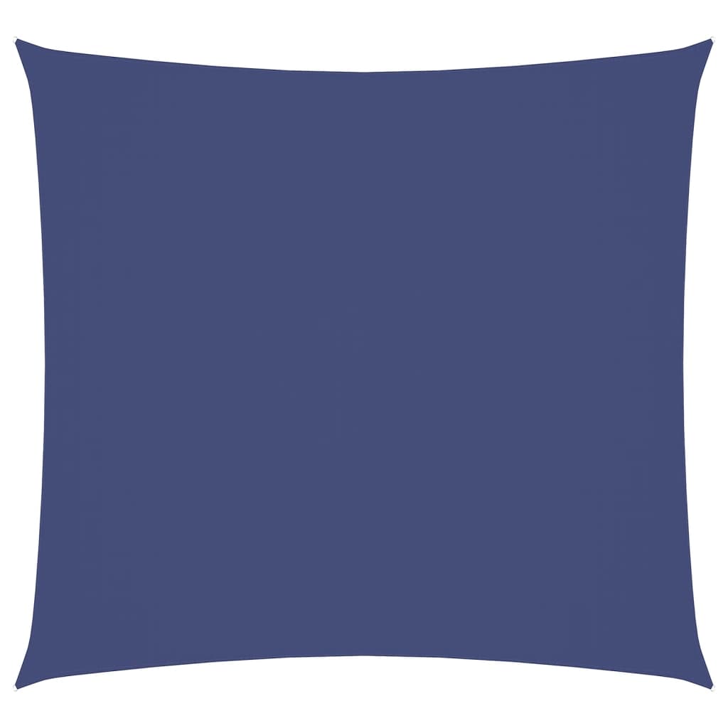 Stínící plachta oxfordská látka čtvercová 4,5 x 4,5 m modrá