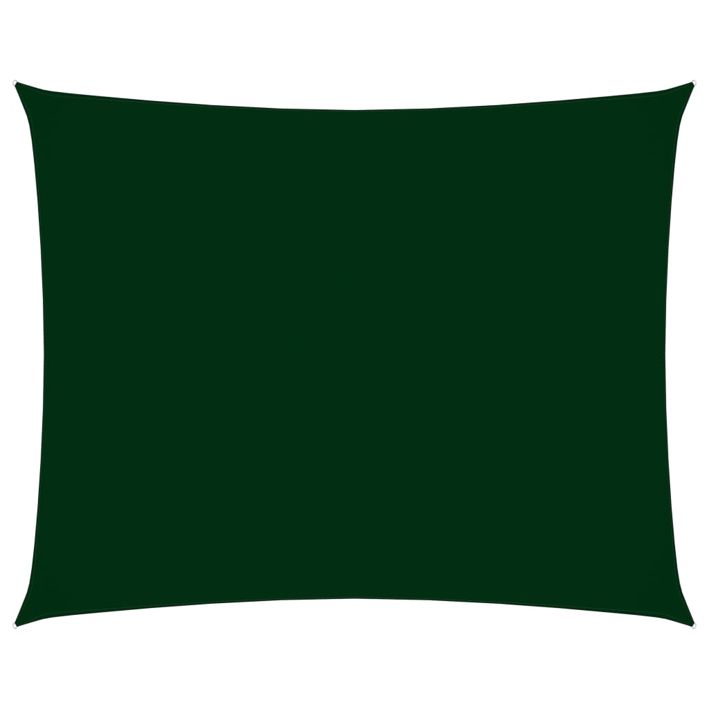 Stínící plachta oxfordská látka obdélník 2,5x3,5 m tmavě zelená