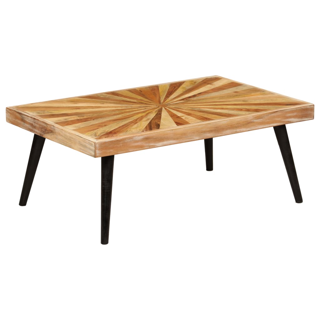 Konferenční stolek masivní mangovníkové dřevo 90 x 55 x 36 cm