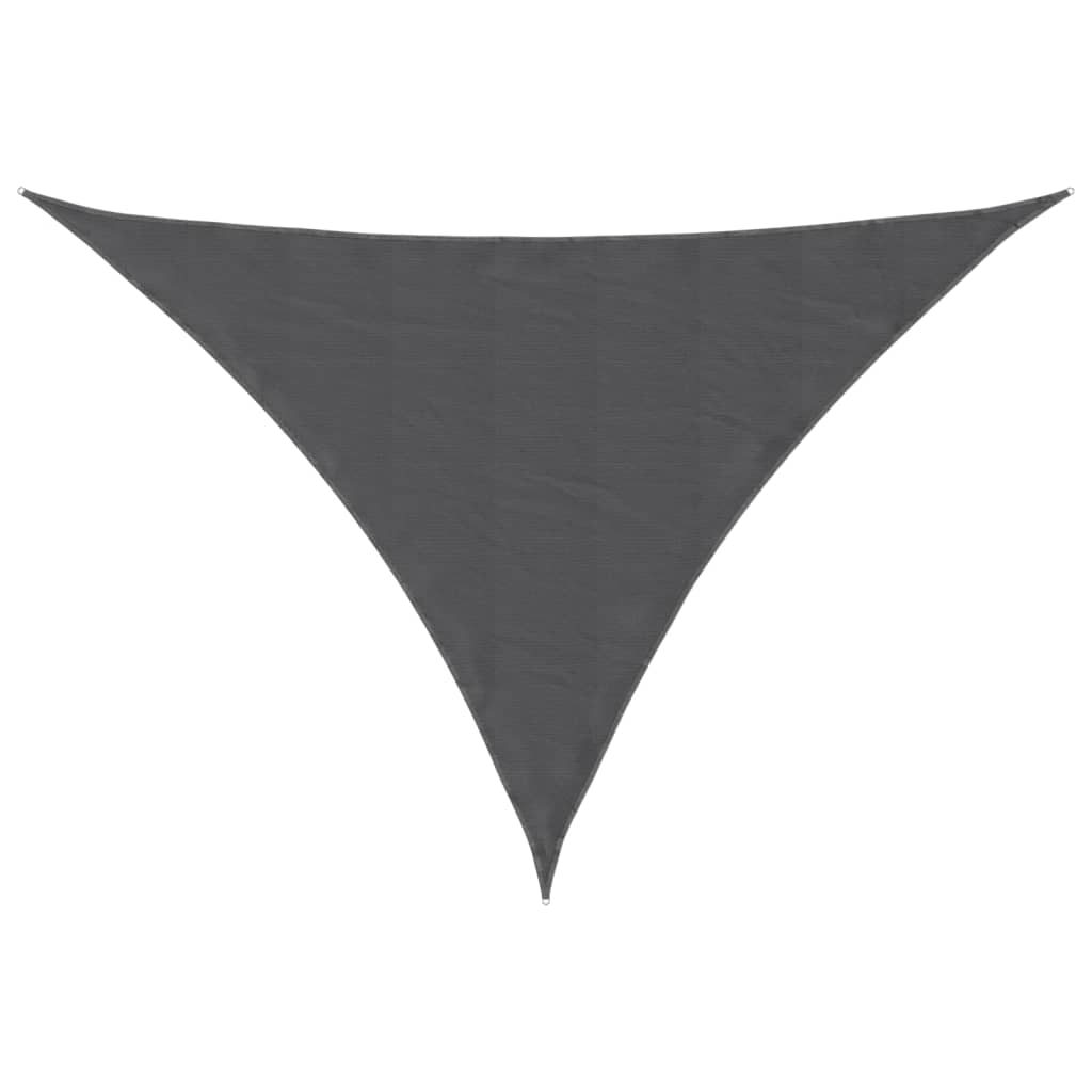 Stínící plachta oxford trojúhelníková 3 x 4 x 5 m antracitová