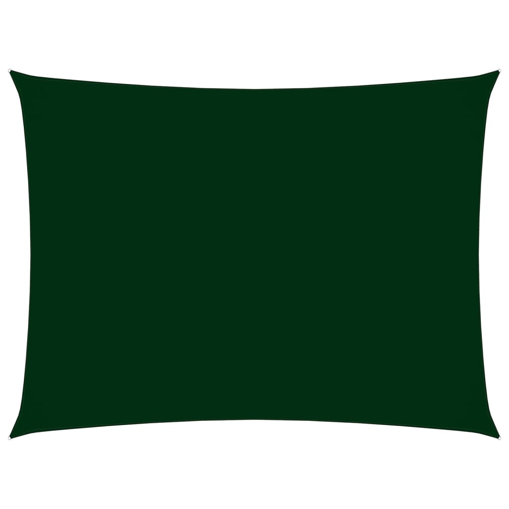Stínící plachta oxfordská látka obdélník 2,5x4,5 m tmavě zelená