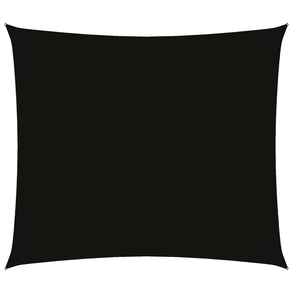 Stínící plachta oxfordská látka obdélníková 2,5 x 3 m černá