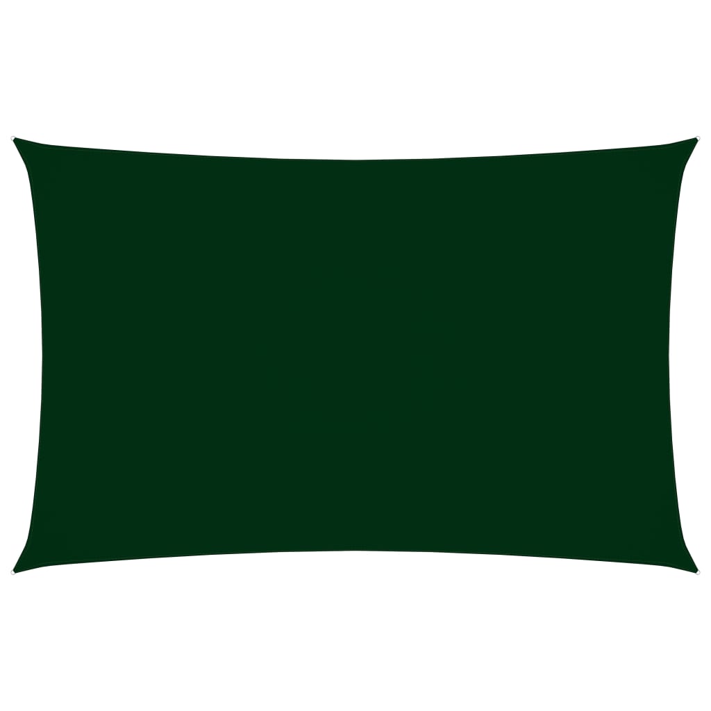 Stínicí plachta oxfordská látka obdélníková 3x6 m tmavě zelená